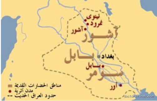 ما هو ترتيب الحضارات في العراق؟