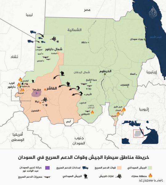 خريطة التحالفات الإستراتيجية: ما هي الدول الداعمة للجيش السوداني؟