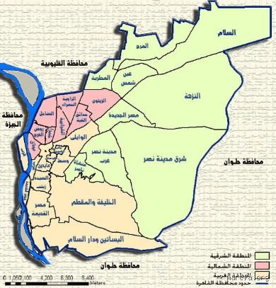 ما هي أحياء غرب القاهرة؟