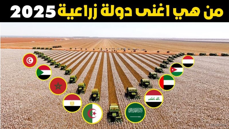 أي دولة هي الأغنى في مجال الزراعة؟