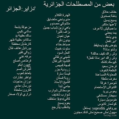 ما اسم اللهجة الجزائرية؟ الإجابة التي لا يعرفها الكثيرون