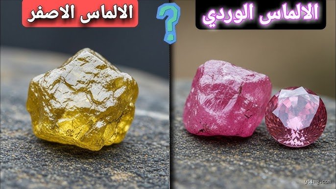 أيهما أغلى ثمناً، الألماس الوردي أم الأصفر؟