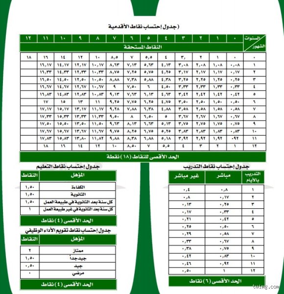 كم عدد النقاط المطلوبة للترقية؟ دليلك لفك شفرة السلم الوظيفي