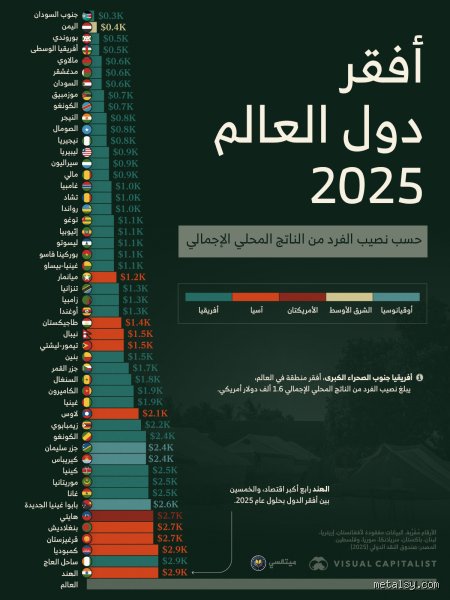 ما هي سابع أفقر دولة في العالم؟ رحلة في أرقام جمهورية أفريقيا الوسطى