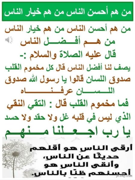 من هم أحسن الناس ومن هم خيار الناس؟ معايير الأفضلية في زمن المادة