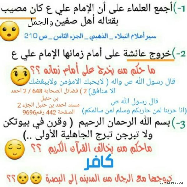 ماذا فعل الإمام علي لعائشة؟ قراءة في أدب الخصومة وأخلاق الفرسان