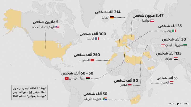 أي ولاية لا يوجد بها يهود؟ البحث عن الصفر الديموغرافي المستحيل