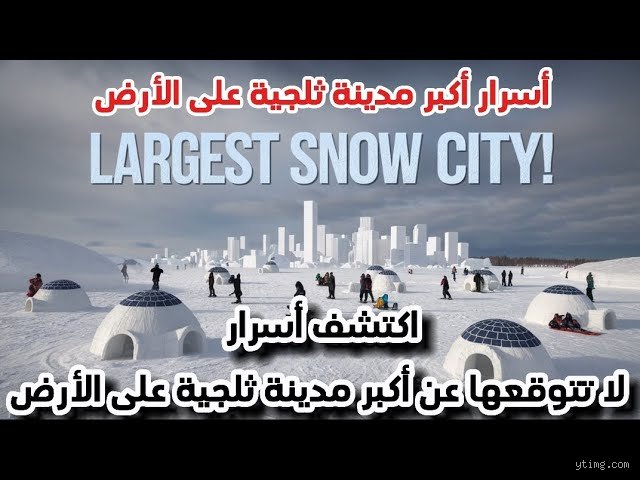 ما هي أكثر مدينة ثلجية على وجه الأرض؟ رحلة إلى عاصمة الأبيض الأبدي