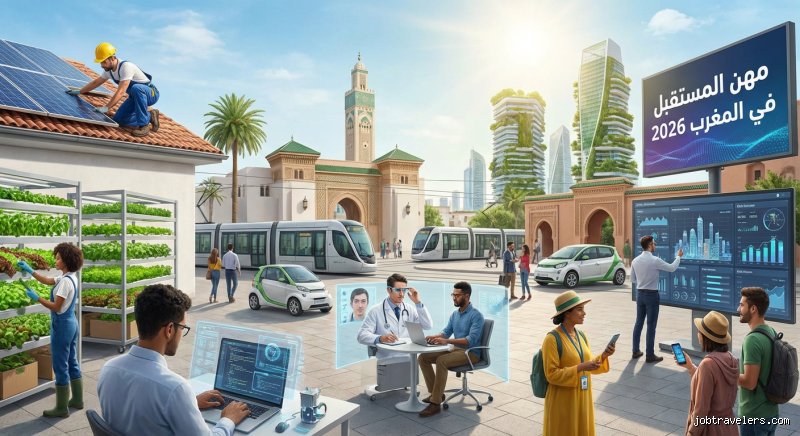 المهن التي لها مستقبل في المغرب: خريطة طريق واقعية وسط زلزال التحولات الرقمية