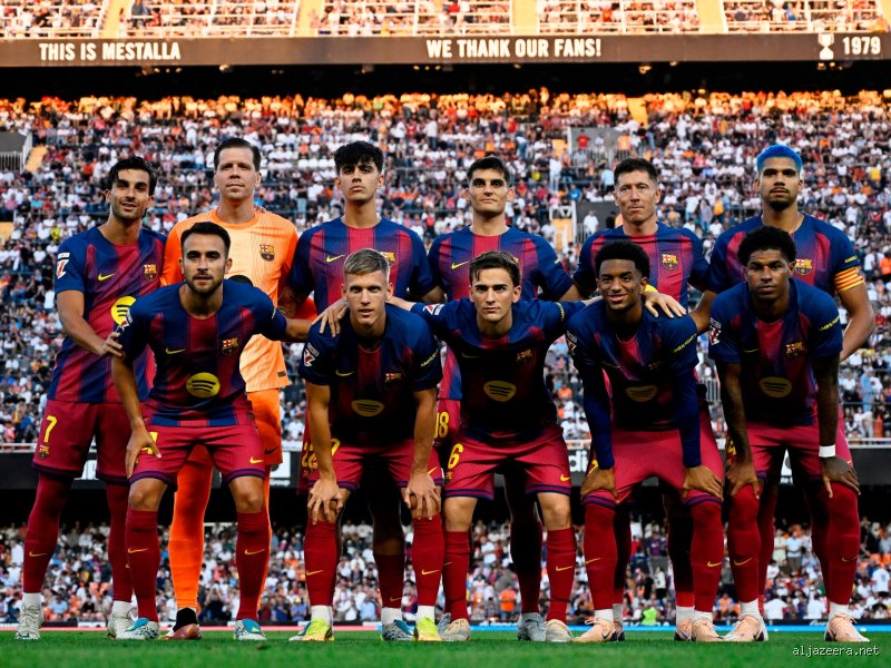 Target length: 700+ words. Topic: "هل تأهل برشلونة لكأس العالم 2026؟" (Did Barcelona qualify for the 2026 Club World Cup)
