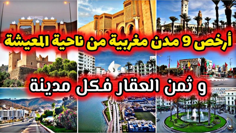 ما هي أرخص مدينة لشراء عقار في المغرب؟