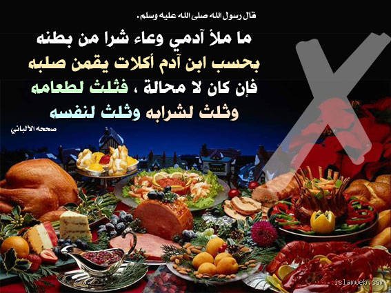 ماذا قال الرسول عن الغذاء الصحي؟