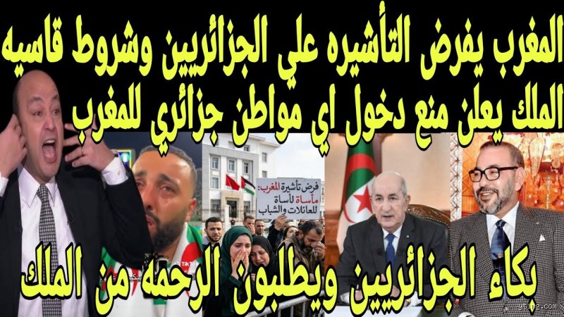 هل دخول الجزائريين للمغرب بالفيزا؟ الإجابة القاطعة وسط ضباب السياسة