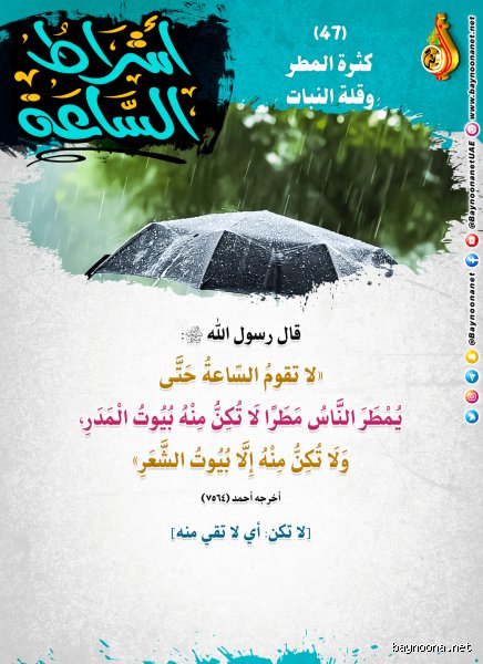 هل كثرة المطر من علامات الساعة؟ بين النبوءة العلمية والتحولات المناخية الجارفة