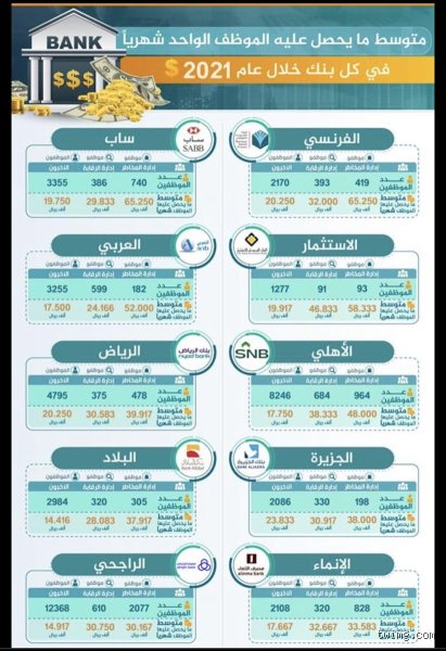 راتب موظف في بنك: ما الذي تخفيه أرقام الرواتب البنكية خلف زجاج المقرات الفارهة؟