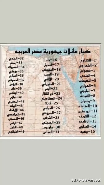 ما هي أكبر عائلة في مصر؟ رحلة في عمق الديموغرافيا والقبيلة
