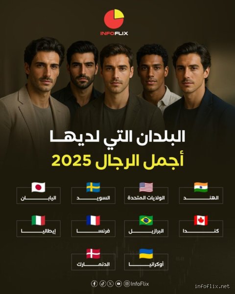 ما هي الدولة التي فيها أجمل رجال العالم؟ الهوس العالمي بالوسامة المقننة