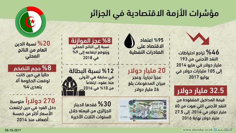 ما هي المشكلة الاقتصادية في الجزائر؟ فخ الريع وصراع الانتقال