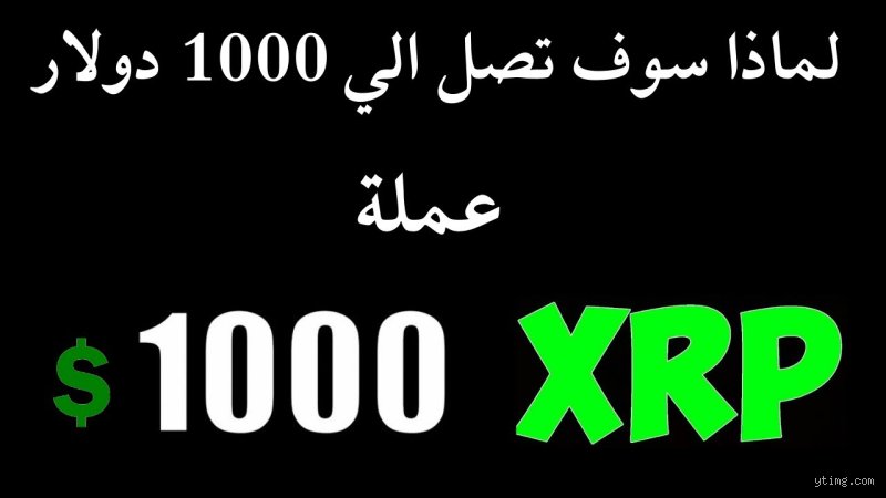 هل سيجعلني مبلغ 1000 دولار من عملة XRP مليونيراً؟ الحقيقة المجردة بعيداً عن ضجيج "إكس"